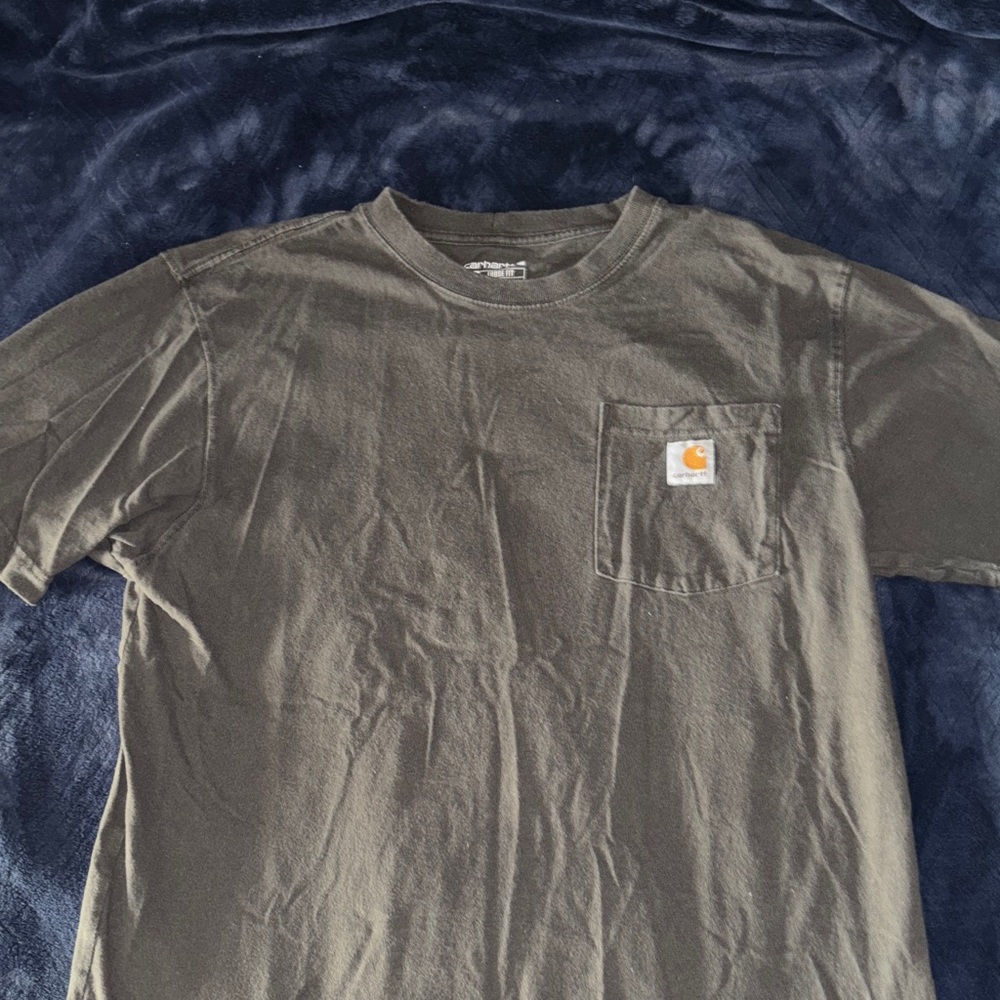Carhartt Men's Pocket T-Shirt in Olive